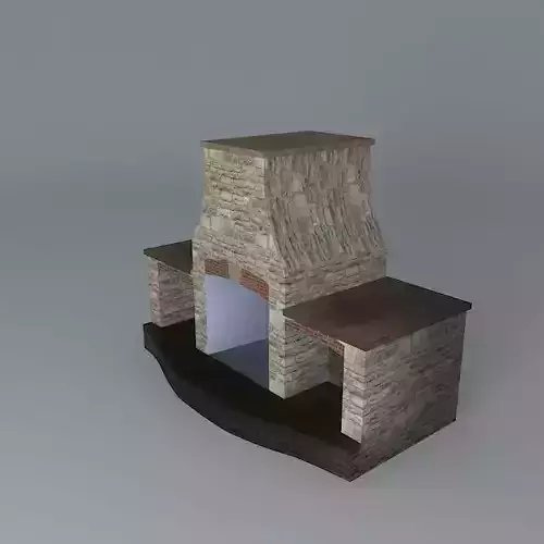 Curve sided Fireplace