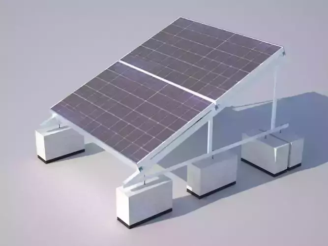 Solar Installation accurate and actual construction detail
