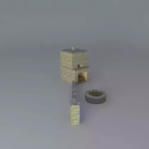 Pizza Oven Free 3D model