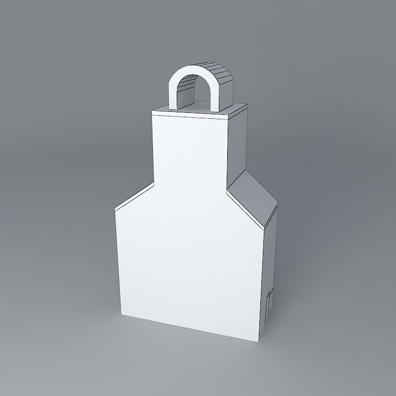 Round top fireplace Free 3D model_4