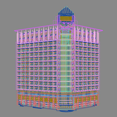 2004-03-12 jia yi ban gong lou 3D model_1