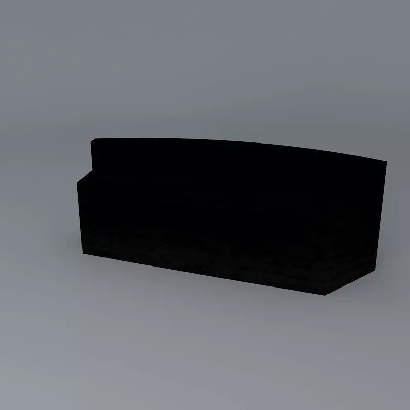 Radius Grill With Back Splash Free 3D model_0