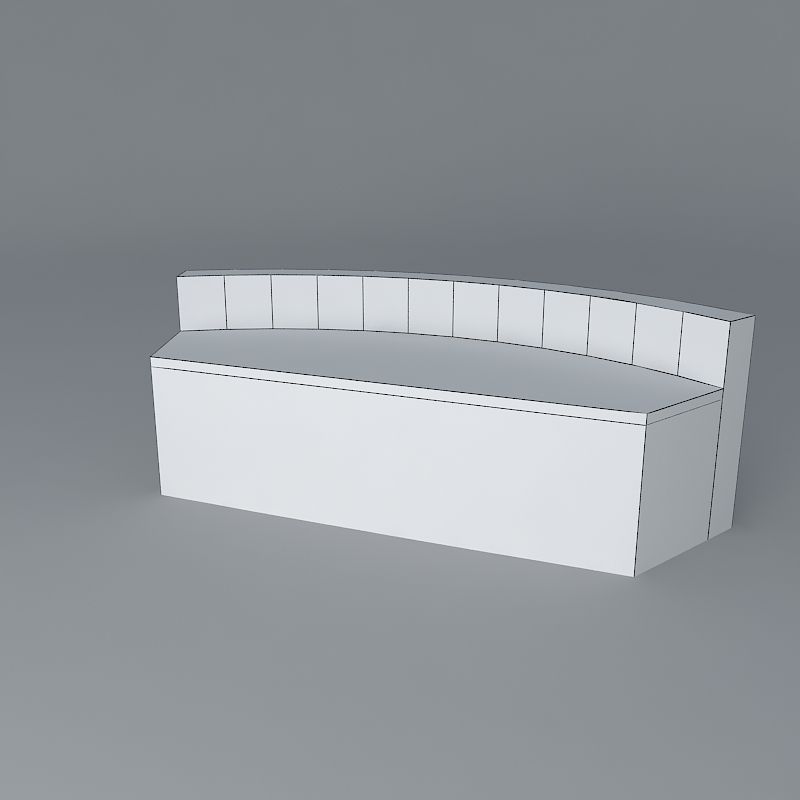Radius Grill With Back Splash Free 3D model_3
