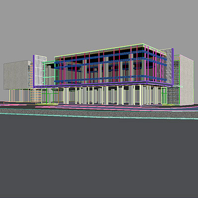 2004-03-23 hong fa hui guan 1 3D model_1