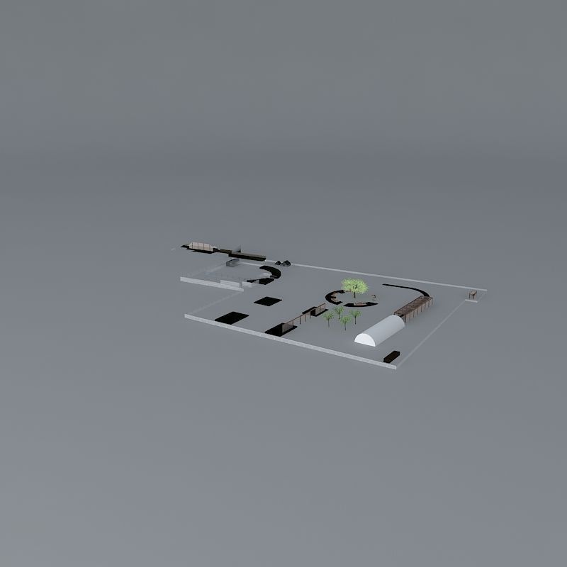 Design proposal for community farm Free 3D model_1