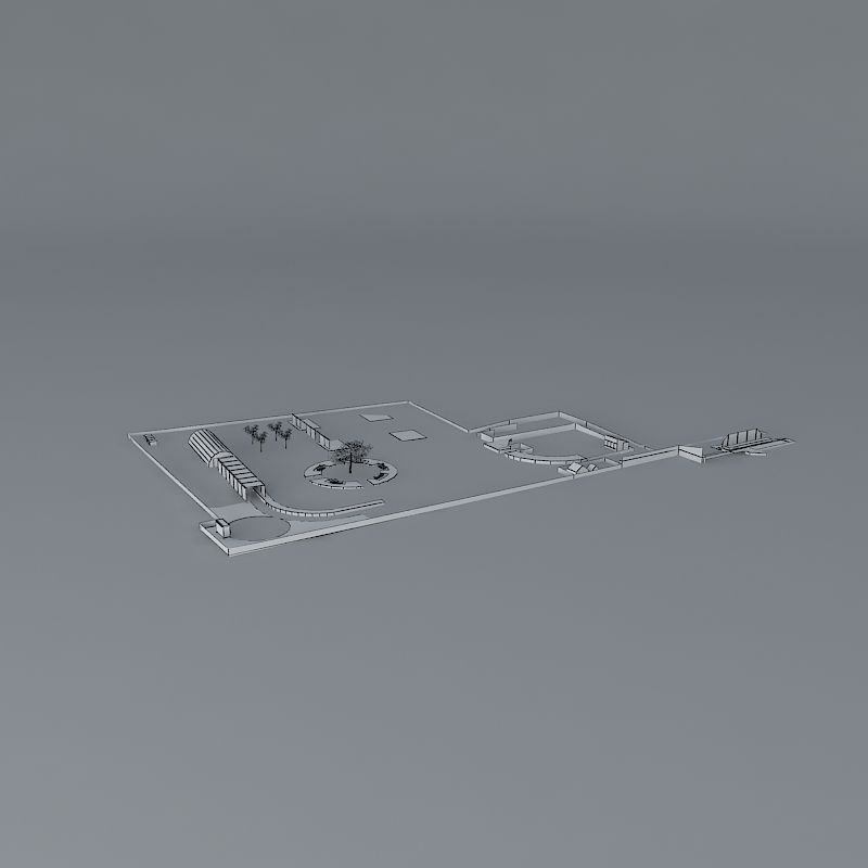 Design proposal for community farm Free 3D model_3