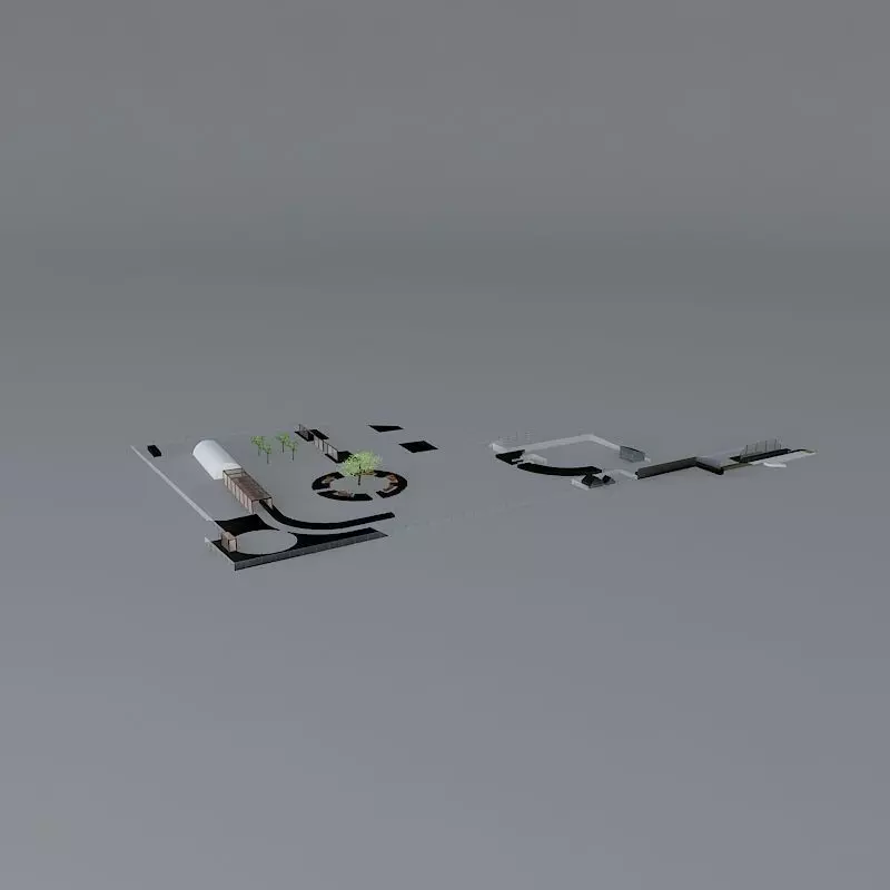 Design proposal for community farm Free 3D model_0