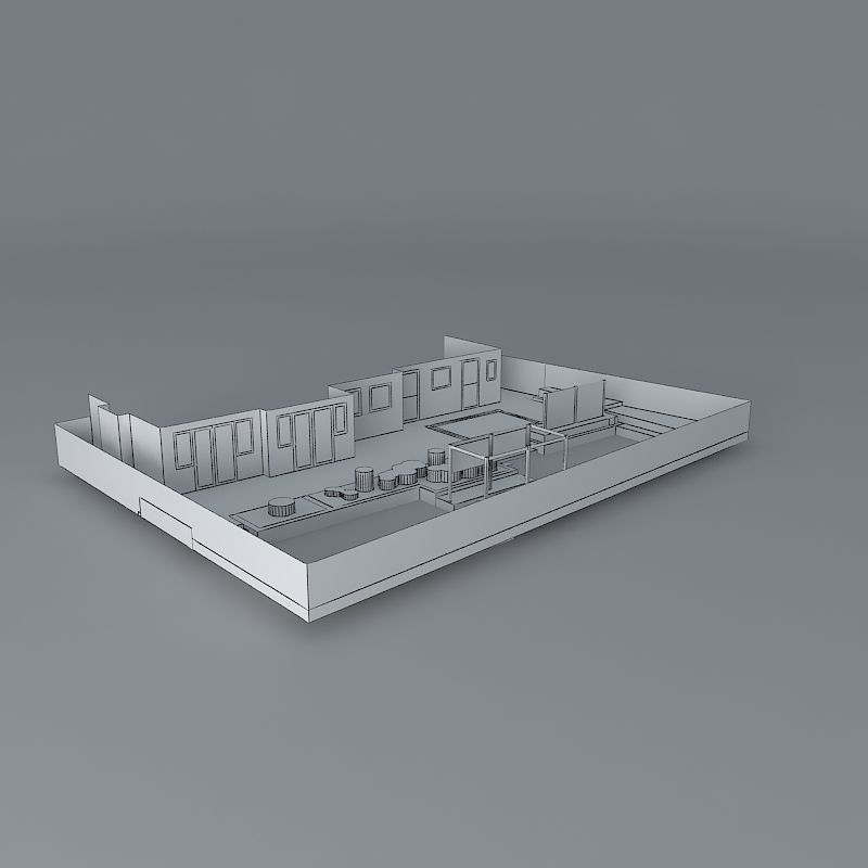 Garden design to remove grass slope option Free 3D model_4