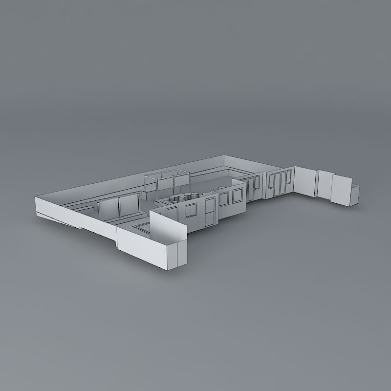 Garden design to remove grass slope option Free 3D model_3