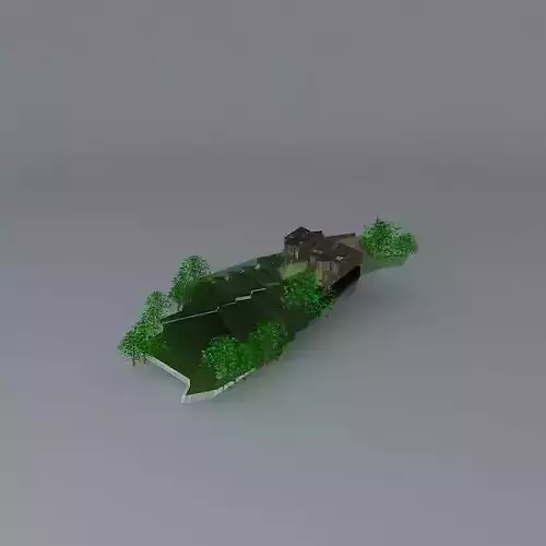 Visual of new houses for planning permission