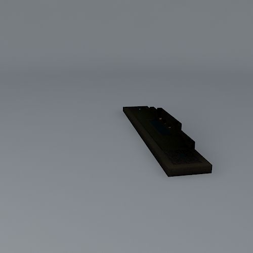 Water feature Free 3D model_2