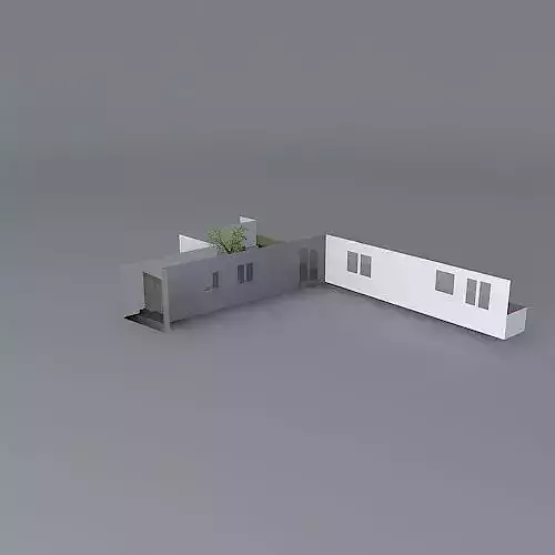 Low maintenance courtyard garden design 