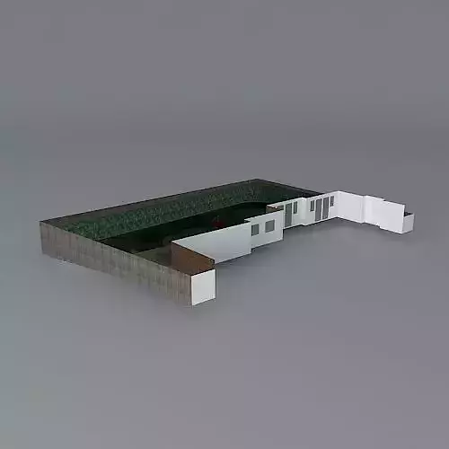 Garden design for garden on slope