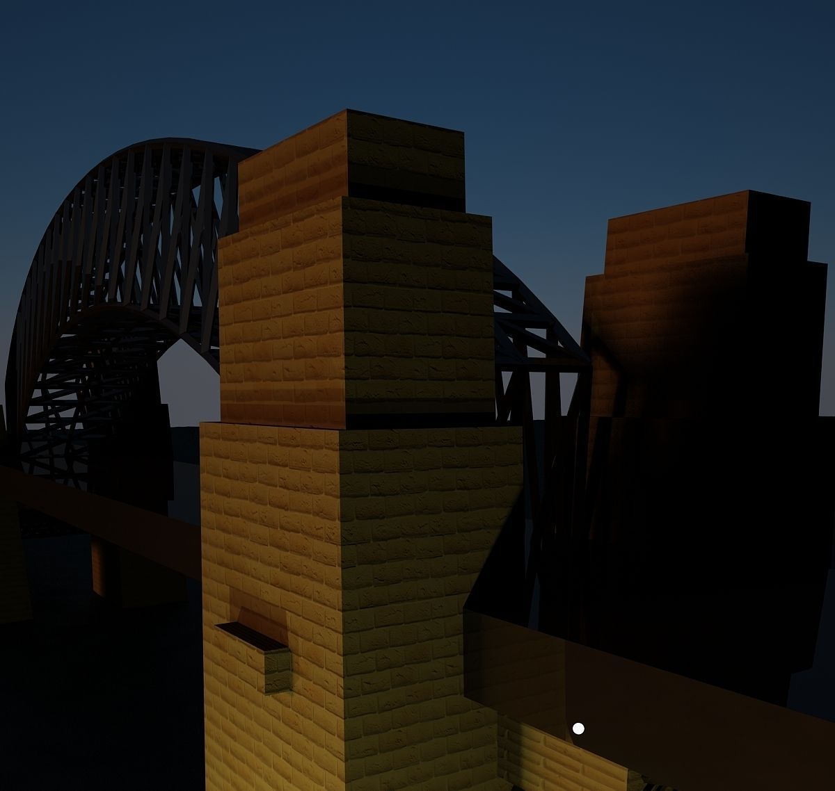 Sydney Harbour Bridge Model 3D model_2