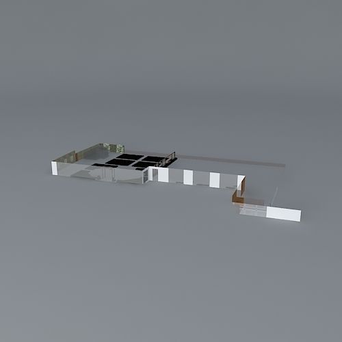 Country garden  Free 3D model_1