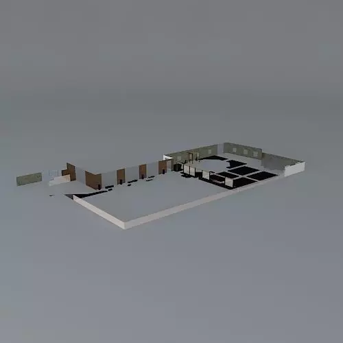 Country garden  Free 3D model_0