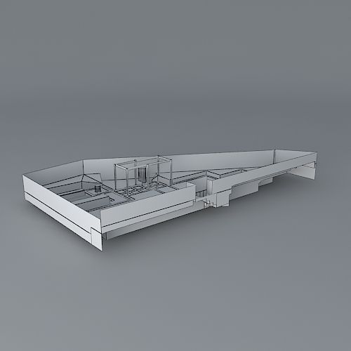 Garden design  Free 3D model_3