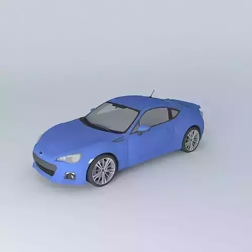 Subaru BRZ FA20 2014 Free 3D model