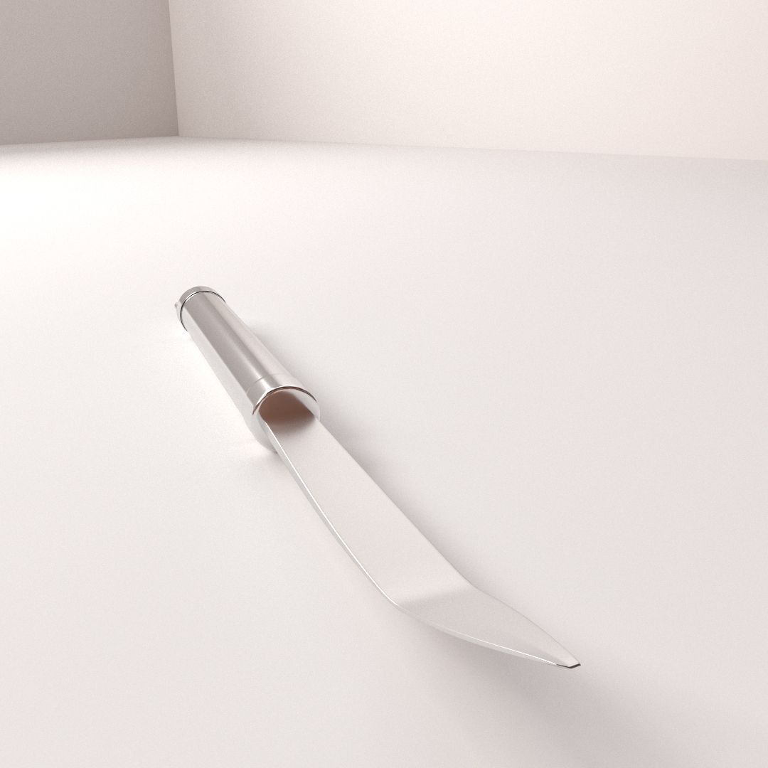 Grapefruit Knife 3D model_2