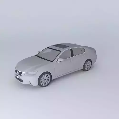 Lexus GS 350 F Sport L10 2013 Free 3D model