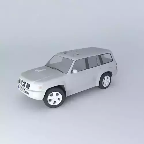 Nissan Patrol LE 3.0 dCi Free 3D model