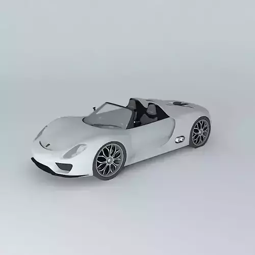 Porsche 918 Spyder Concept  2010 Free 3D model