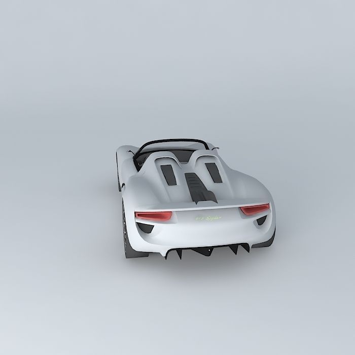 Porsche 918 Spyder Concept  2010 Free 3D model_2