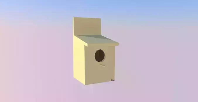 Birdhouse 3D model