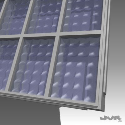 Solar Tower 3D model_2