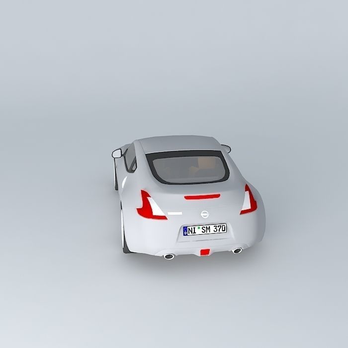 2009 Nissan 370Z Free 3D model_2