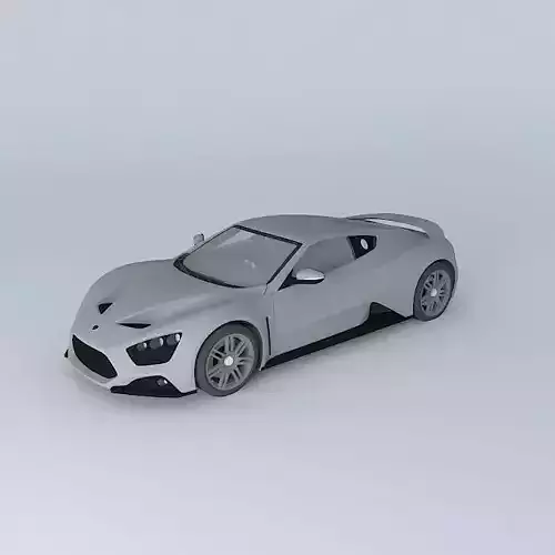 Zenvo ST1 2010 Free 3D model