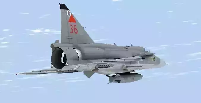 JA 37D Viggen