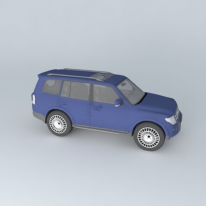 Mitsubishi Pajero 3.8 V6 Free 3D model_1