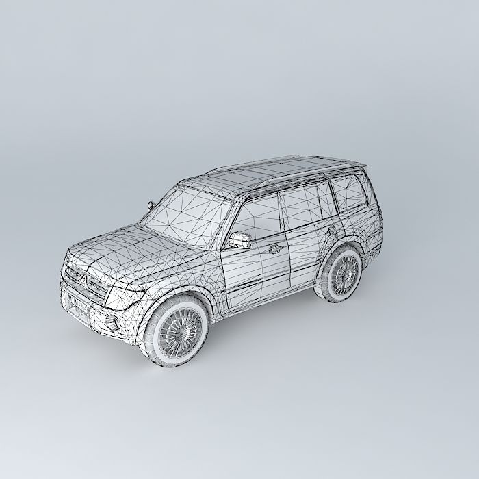 Mitsubishi Pajero 3.8 V6 Free 3D model_3