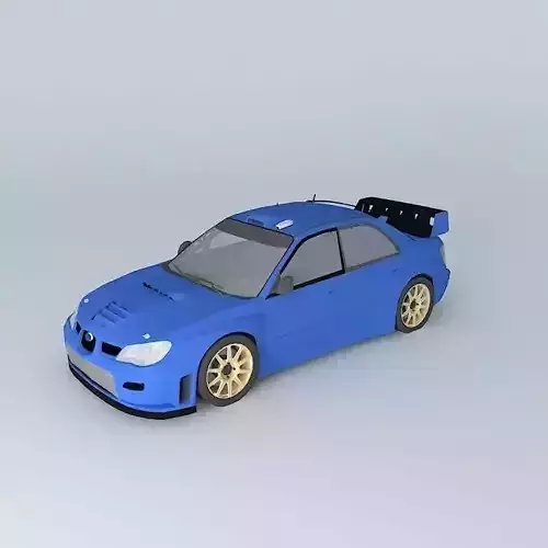 Subaru Impreza GD WRC 2006 Free 3D model