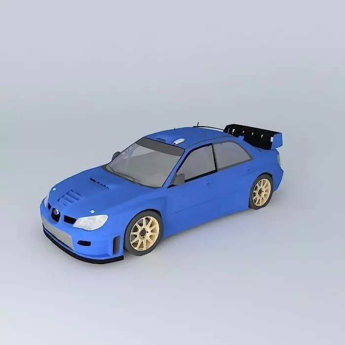 Subaru Impreza GD WRC 2006 Free 3D model_0