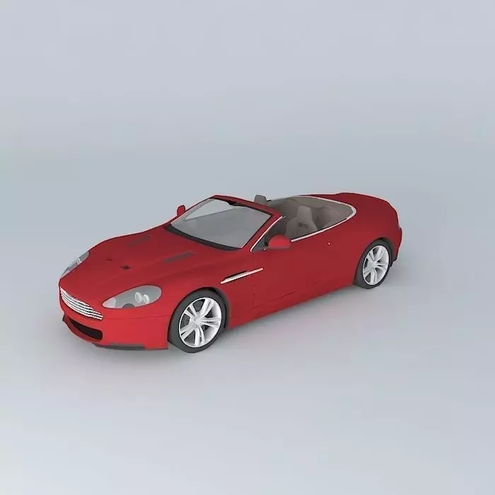 Aston Martin DBS Volante 2010 Free 3D model_0