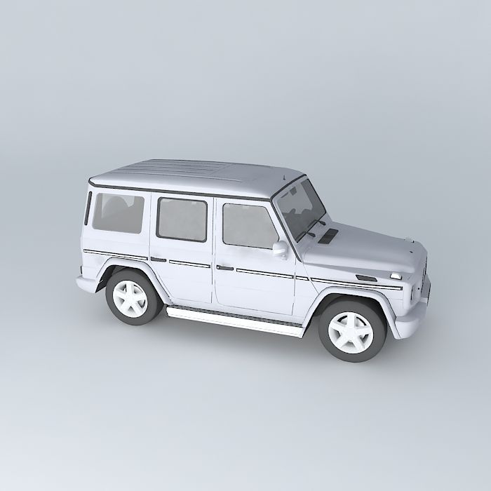 Mercedes-Benz G500 Helendwagen Free 3D model_1