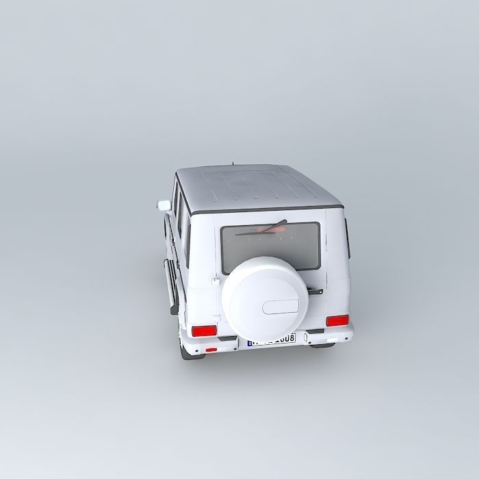 Mercedes-Benz G500 Helendwagen Free 3D model_2