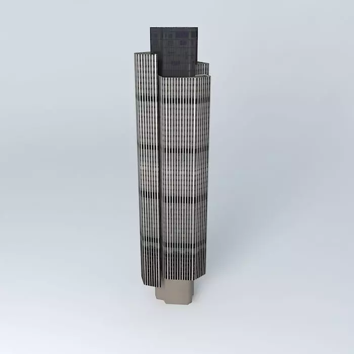 Tower 42, London Free 3D model_0
