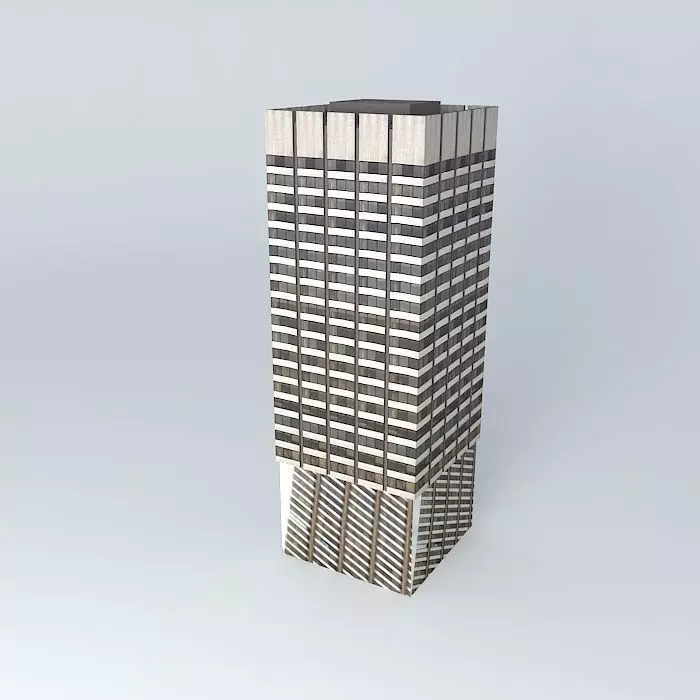 Kent House (ITV HQ), London Free 3D model_0