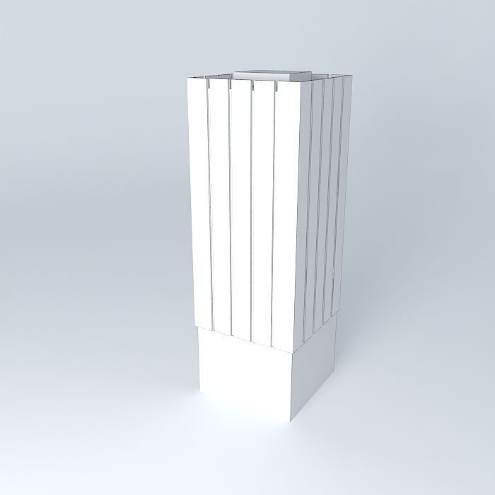 Kent House (ITV HQ), London Free 3D model_3