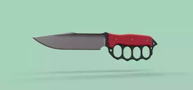 Dagger knife 3D model
