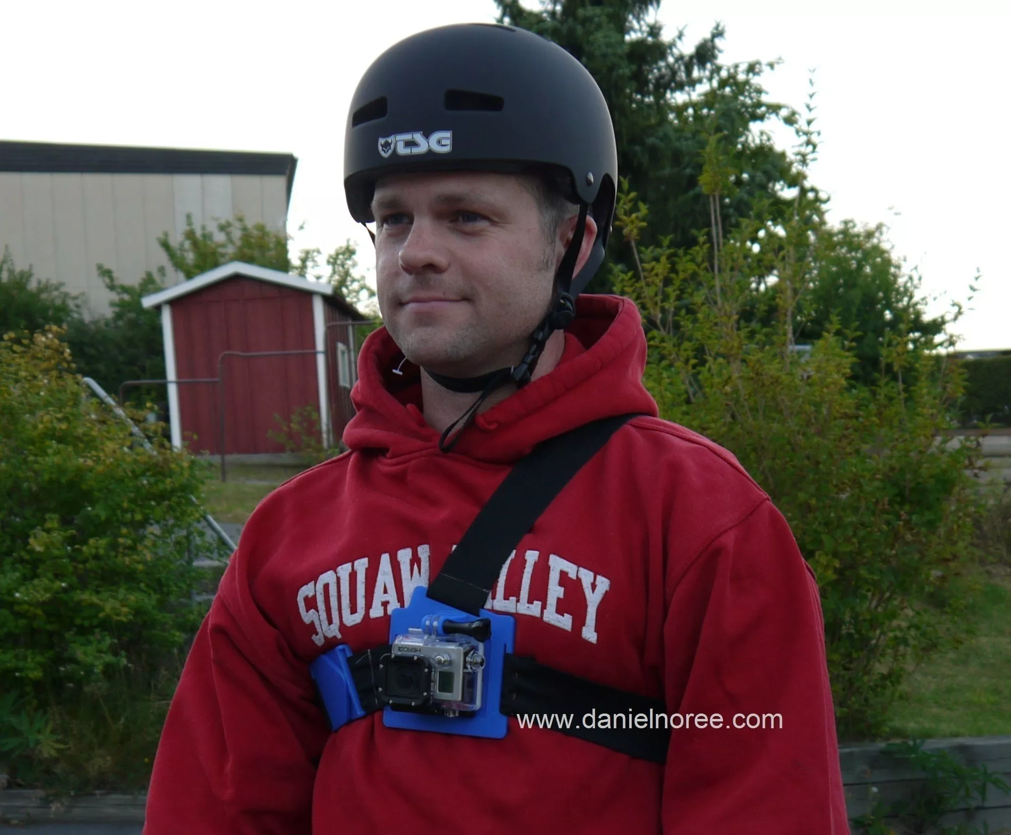Chest Mount Harness for GoPro cameras Free 3D print model