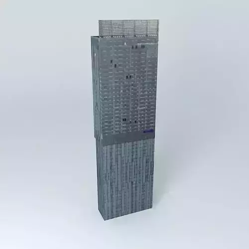 Beetham Tower, Manchester, UK Free 3D model