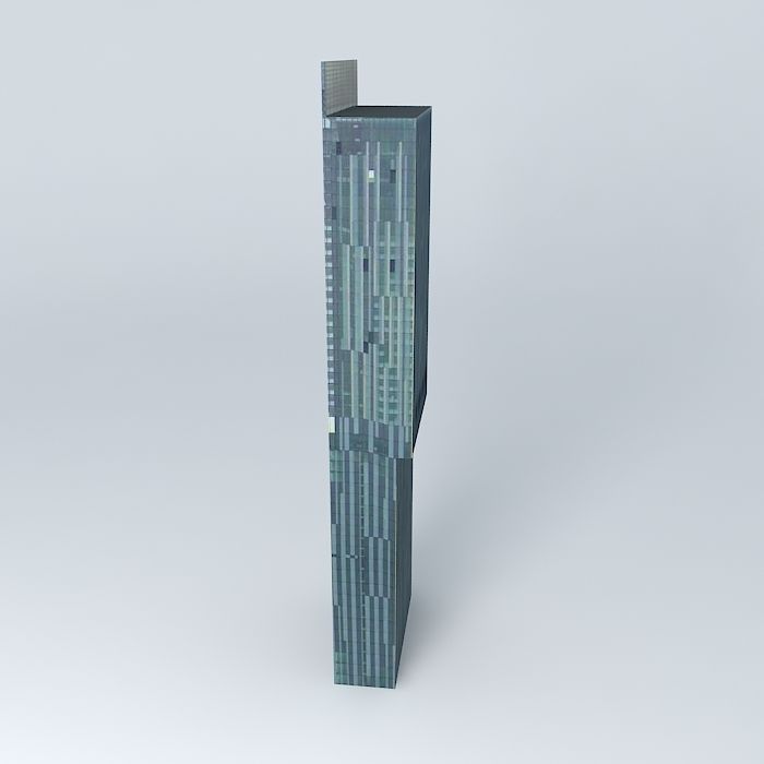 Beetham Tower, Manchester, UK Free 3D model_2