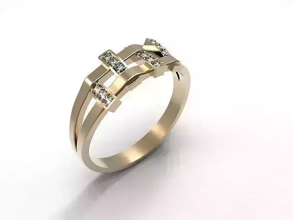 Ring with jumpers