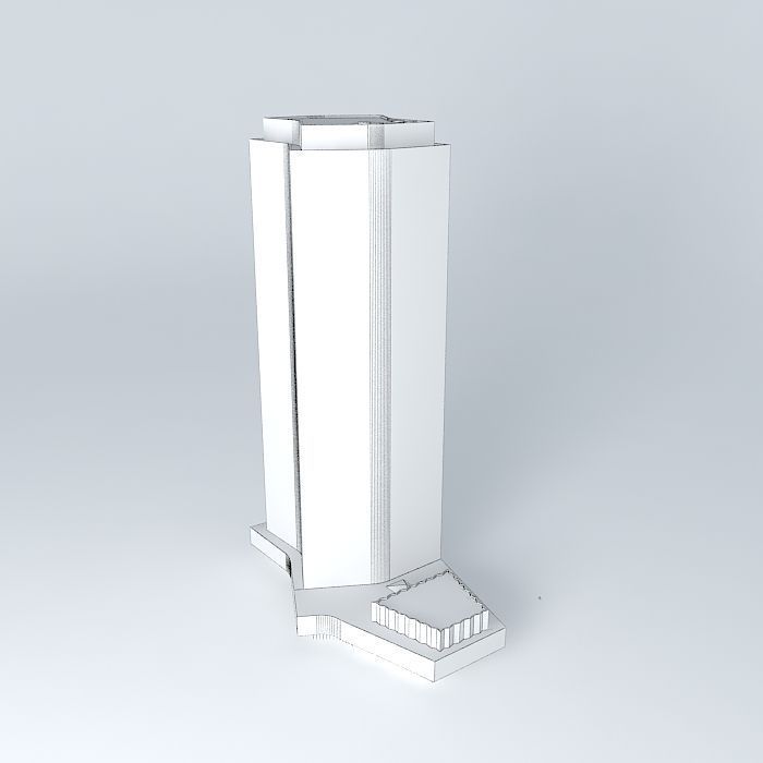 Millbank Tower, London Free 3D model_3