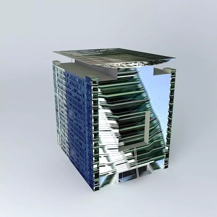 5 Canada Square, London Free 3D model