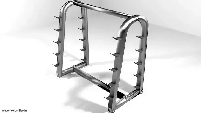 Exercise Storage Barbell Rack